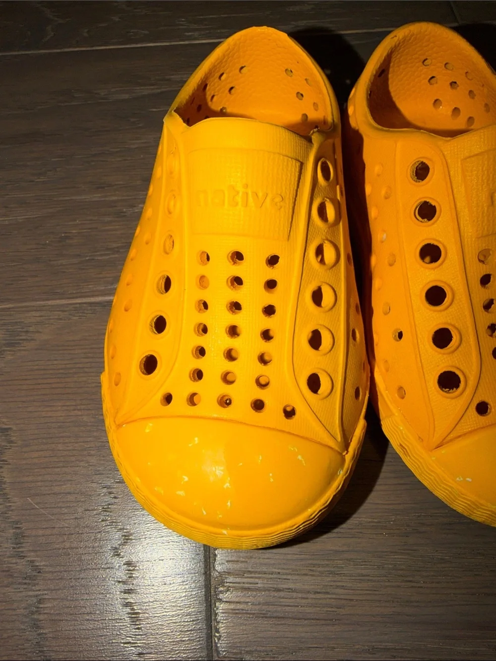Native Kids Yellow Slip-On Water Shoes